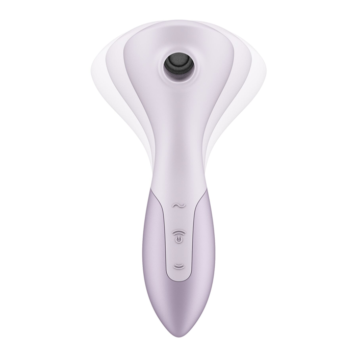 Вібромасажер Satisfyer Wand-erful з вакуумною кліторальною стимуляцією