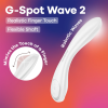 Вібратор Satisfyer G-Spot Wave 2 White, імітує доторкання пальця