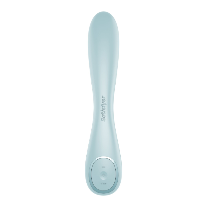 Вібратор Satisfyer G-Spot Wave 2 Ice Blue, імітує доторкання пальця