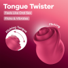 Вібростимулятор для клітора Satisfyer Tongue Twister з імітацією язичка