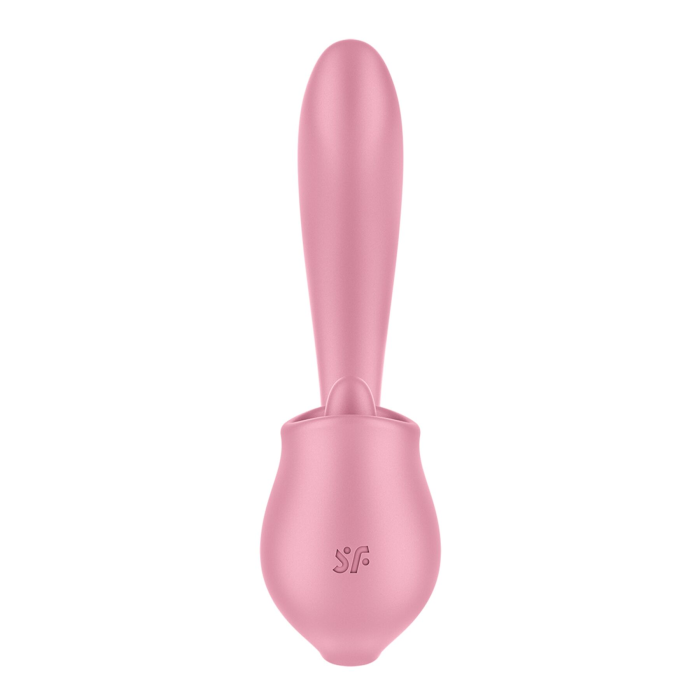 Вагінально-кліторальний вібратор Satisfyer Tongue Genius з язичком