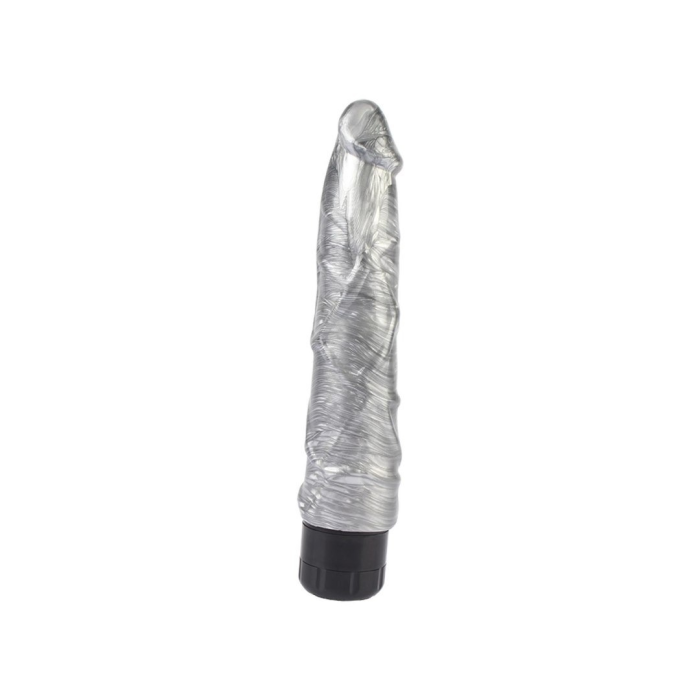 Класичний вібратор з яскраво вираженою головкою Chisa Dark Muscle Pleasure Ranger, сріблястий