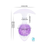 Анальна пробка Liebe Seele Icecream-shaped Crystal Anal Plug - Purple Medium