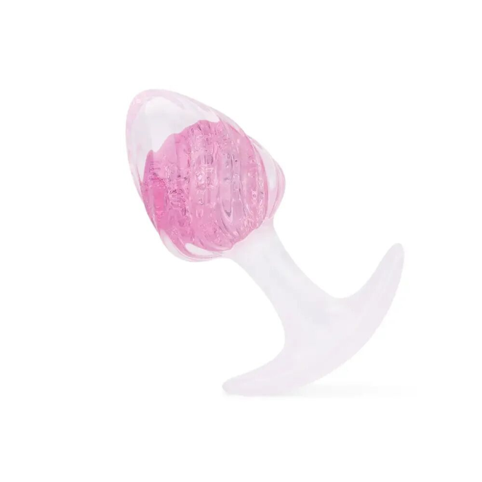 Анальна пробка Liebe Seele Icecream-shaped Crystal Anal Plug - Pink Small
