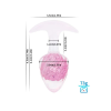 Анальна пробка Liebe Seele Icecream-shaped Crystal Anal Plug - Pink Medium