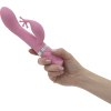 Розкішний вібратор-кролик Pillow Talk - Kinky Pink з кристалом Сваровські, потужний