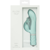 Розкішний вібратор-кролик Pillow Talk - Kinky Teal з кристалом Сваровські, потужний