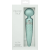 Вібромасажер 2в1 PILLOW TALK - Sultry Teal, класичний масажер і вібратор з ротацією, підігрів