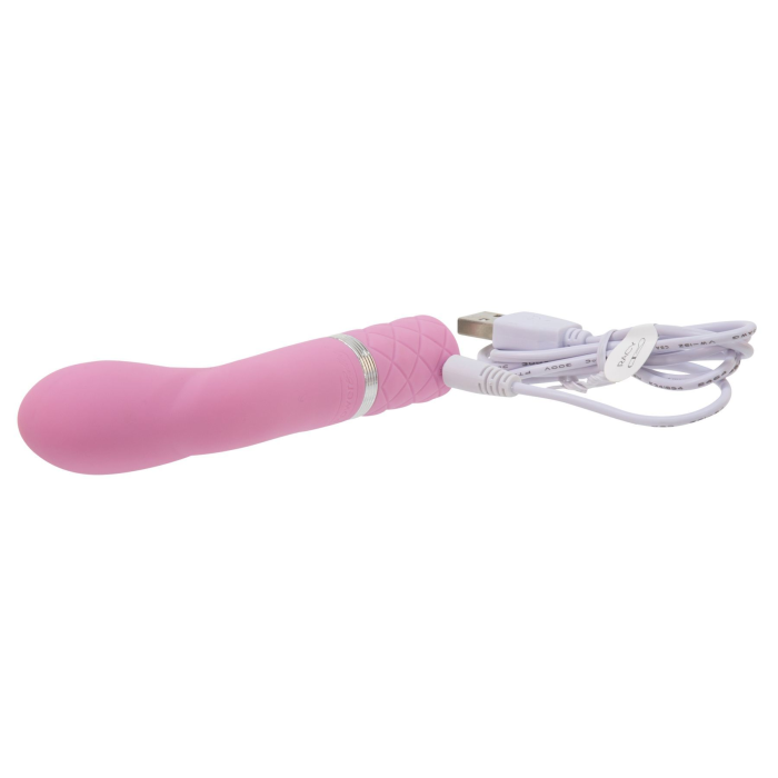Розкішний вібратор Pillow Talk - Racy Pink з кристалом Swarovski для точки G, подарункове паковання