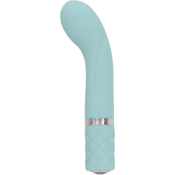 Розкішний вібратор Pillow Talk - Racy Teal з кристалом Swarovski для точки G, подарункове паковання