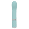 Розкішний вібратор Pillow Talk - Racy Teal з кристалом Swarovski для точки G, подарункове паковання