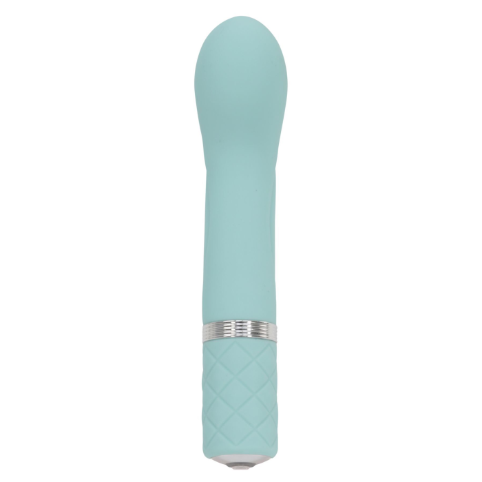Розкішний вібратор Pillow Talk - Racy Teal з кристалом Swarovski для точки G, подарункове паковання