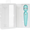 Розкішний вібромасажер PILLOW TALK - Cheeky Teal з кристалом Swarovski, плавне підвищення потужності