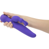 Вібратор-кролик з сенсорним управлінням і ротацією Touch by SWAN - Duo Purple, глибока вібрація