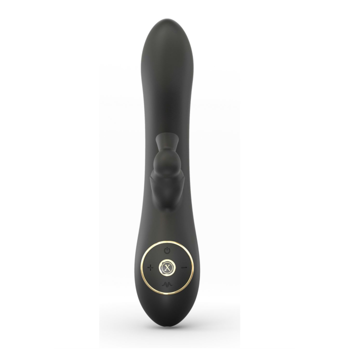 Вакуумний вібратор-кролик Dorcel DIVINE RABBIT з вібрацією, 10 режимів вібрації: 3 режими вакууму