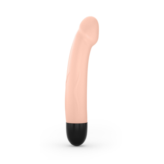 Вібратор Dorcel Real Vibration M Flesh 2.0, діаметр 3,7см, перезаряджається, для точки G
