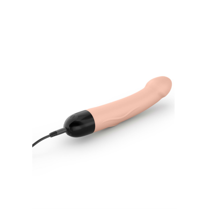 Вібратор Dorcel Real Vibration M Flesh 2.0, діаметр 3,7см, перезаряджається, для точки G