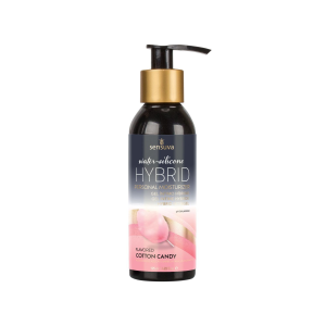 Змазка водно-силіконова Sensuva Hybrid Cotton Candy (125 мл) без цукру, можна для оральних пестощів