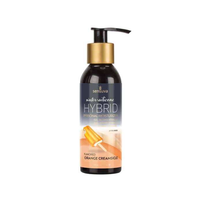 Змазка водно-силіконова Sensuva Hybrid Orange Creamsicle (125мл) без цукру, можна для оральних пестощів