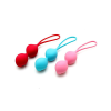Вагінальні кульки Satisfyer V Balls (3 пари), діаметр 3,4 см, маса 79-114-150г, монолітні