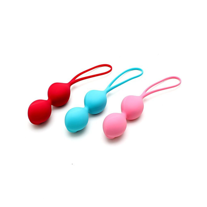 Вагінальні кульки Satisfyer V Balls (3 пари), діаметр 3,4 см, маса 79-114-150г, монолітні