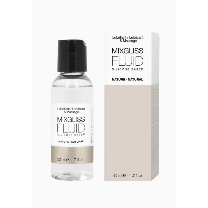 Лубрикант на силіконовій основі MixGliss FLUID NATURE (50 мл) без запаху
