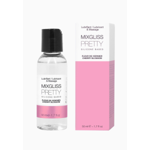 Лубрикант на силіконовій основі MixGliss PRETTY - FLEUR CERISIER (50 мл) з ароматом квіток вишні