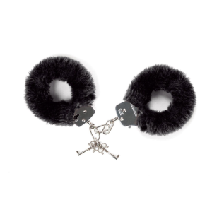 Наручники з плюшевим оздобленням Love To Love ATTACH ME Black