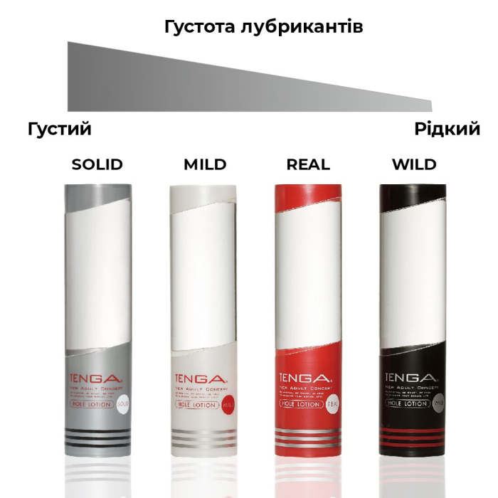 Лубрикант Tenga Hole Lotion Wild (170 мл) на водній основі, охолоджувальний ефект, рідкий