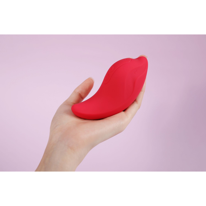 Вібратор та кліторальний стимулятор KISTOY Heidi Red