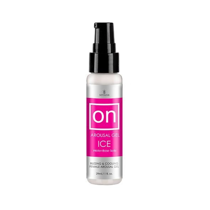 Збуджувальний гель для клітора Sensuva ON for Her Arousal Gel Ice 29мл охолодж. рідкий вібратор