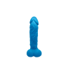 Мило у формі пеніса Чистий Кайф Blue size L, крафтове мило-член, натуральне