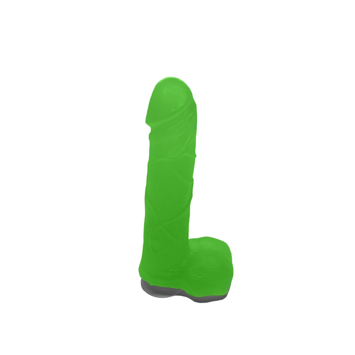 Мило у формі пеніса Чистий Кайф Green size M, крафтове мило-член, натуральне
