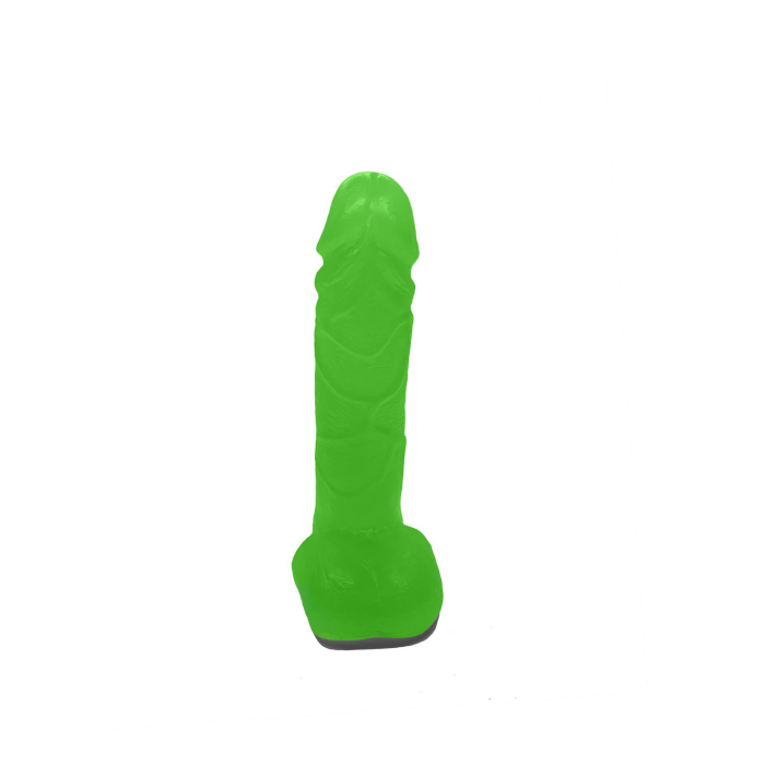 Мило у формі пеніса Чистий Кайф Green size M, крафтове мило-член, натуральне