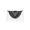Трусики-стрінги з перлинною ниткою Fashion Secret KATIA Black