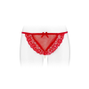 Трусики-стрінги з перлинною ниткою Fashion Secret KATIA Red