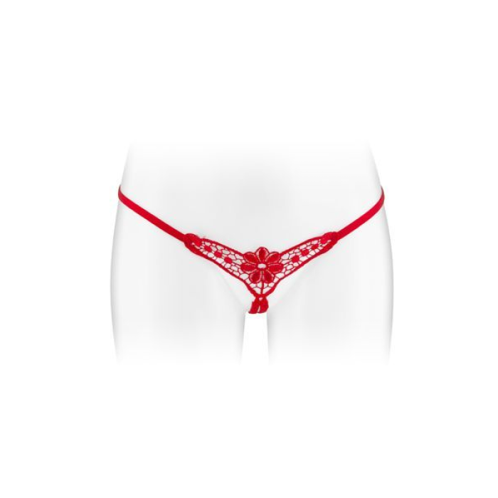 Трусики-стрінги з доступом Fashion Secret DANUTA Red