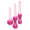 Набір вагінальних кульок Je Joue - Ami Fuchsia, діаметр 3,8-3,3-2,7см, вага 54-71-100гр + подарунок косметичка