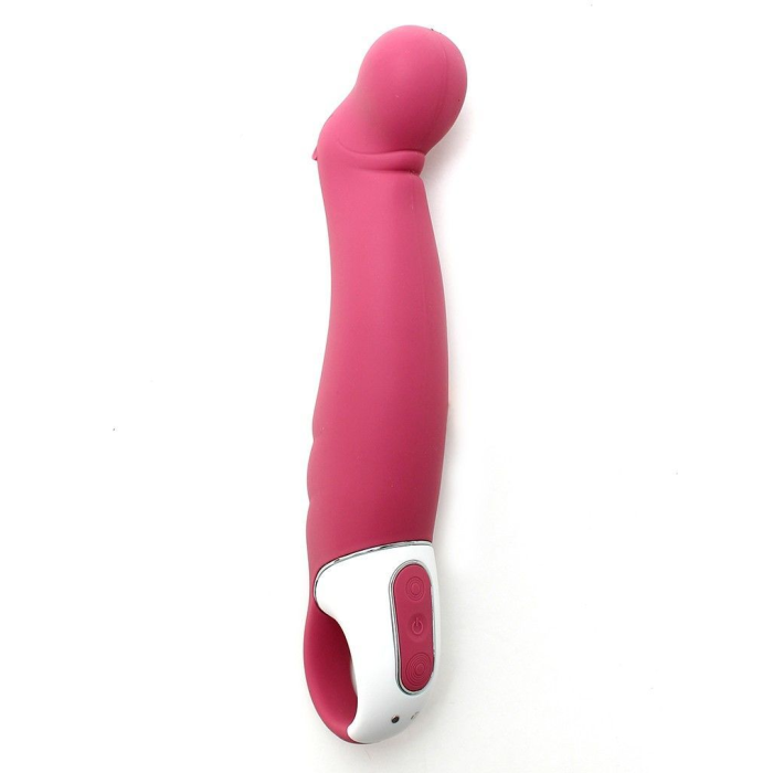 Потужний вібратор Satisfyer Vibes Petting Hippo з гнучким стовбуром, літій силікон, 12 режимів