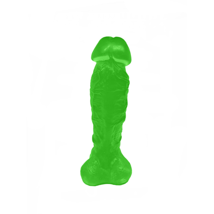 Мило у формі пеніса Чистий Кайф Green size XL, крафтове мило-член, натуральне
