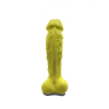 Мило у формі пеніса Чистий Кайф Yellow size XL, крафтове мило-член, натуральне