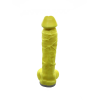 Мило у формі пеніса Чистий Кайф Yellow size XL, крафтове мило-член, натуральне