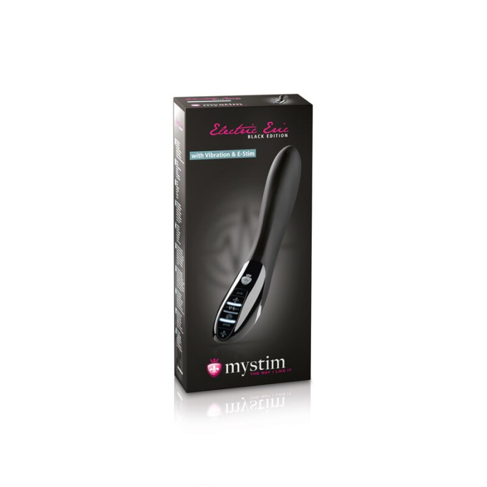 Вібратор з електростимуляцією Mystim Electric Eric eStim Black, міостимулятор