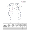 Комплект білизни Passion Exclusive GLAMISS SET XXL/XXXL, black