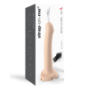Фалоімітатор, що кінчає Strap-On-Me Dildo Cum Flesh, діаметр 3,6 см, силікон, насадка для страпону