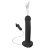 Фалоімітатор, що кінчає Strap-On-Me Dildo Cum Black, діаметр 3,6 см, силікон, насадка для страпону