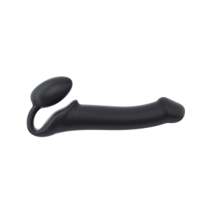 Безремінний страпон Strap-On-Me Black XL, повністю регульований, діаметр 4,5 см
