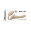 Безремінний страпон Strap-On-Me Flesh S, повністю регульований, діаметр 2,7см