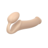 Безремінний страпон Strap-On-Me Flesh XL, повністю регульований, діаметр 4,5 см