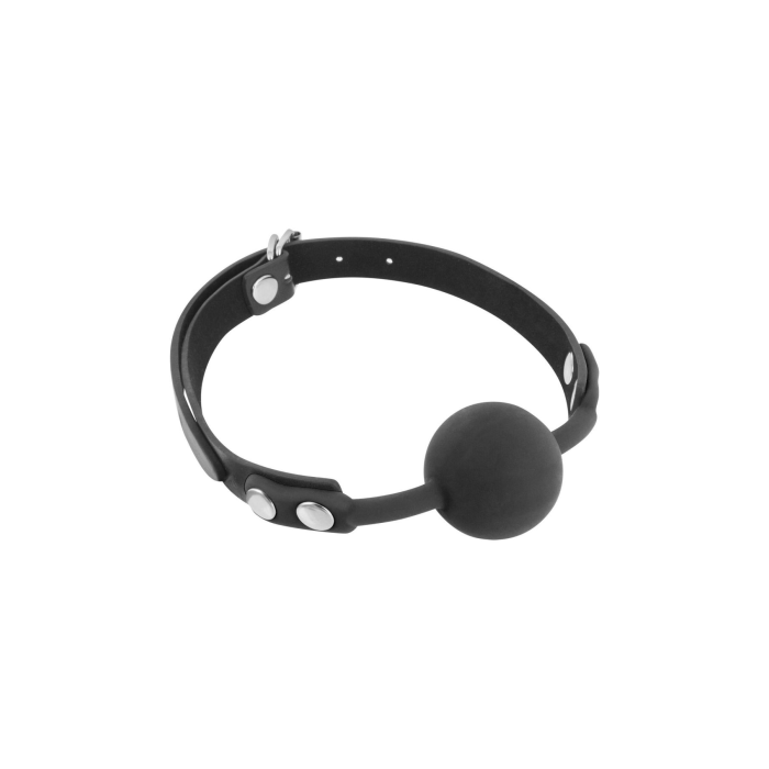 Класичний кляп з силіконовою кулькою Fetish Tentation Silicone Gag Ball